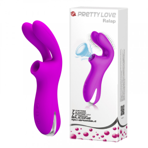 BAILE Вакуумный клиторальный стимулятор PRETTY LOVE RALAP BI-014601