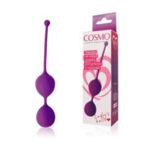 COSMO Вагинальные шарики цвет фиолетовый D 30 мм 23007
