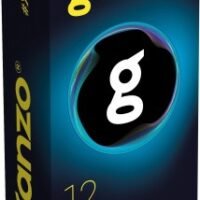 ПРЕЗЕРВАТИВЫ GANZO XXL №12 BLACK EDITION (увеличенного размера)