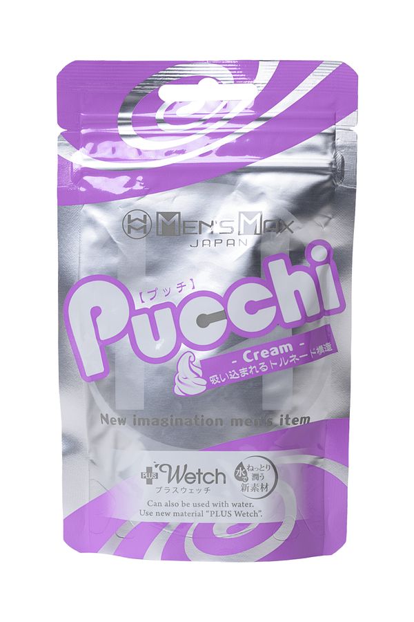 1685b3eb59b275efeb558ffde9197053 MensMax Мастурбатор нереалистичный, Pucchi Cream, TPE, белый, 6,5 см