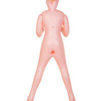 TOYFA Кукла надувная Hannah, блондинка,TOYFA Dolls-X Passion, с тремя отверстиями, кибер вставка: вагина