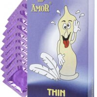 Презервативы AMOR THIN (супертонкие) ЯРКАЯ ЛИНИЯ №10