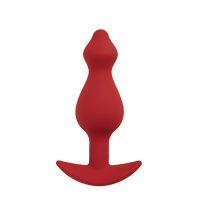 LeFRIVOLE Анальная пробка Libra, цвет бордовый (CORE) S