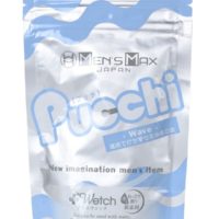 MensMax Мастурбатор нереалистичный, Pucchi Wave, TPE, белый, 6,5 см