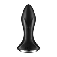 Satisfyer Анальная пробка с вибрацией и ротацией Satisfyer Rotator Plug 1+ черная
