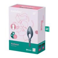 Satisfyer Эрекционное кольцо (Лассо) Bullseye с вибрацией (синий)