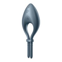 Satisfyer Эрекционное кольцо (Лассо) Bullseye с вибрацией (синий)