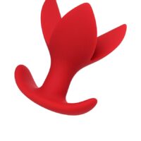 TOYFA Анальная втулка расширитель Todo by Toyfa flower силикон, красная, 9 см, Ø 6 см