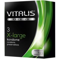 Презервативы "VITALIS" PREMIUM №3 x-large увеличенного размера (ширина 57mm)