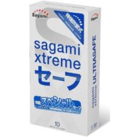 Презервативы SAGAMI Xtreme Ultrasafe №10 латексные с двойным количеством смазки