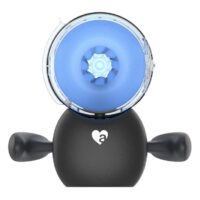 AMOVIBE Инновационный робот-мастурбатор Black Knight с массажем бусинами
