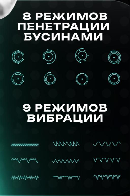 AM-V1906-df-17 AMOVIBE Инновационный мастурбатор Warrior с пенетрацией и массажем бусинами