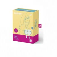 Satisfyer Набор менструальных чаш Feel good Menstrual Cup (light green)