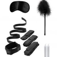 Набор для бондажа 6 предметов Bed Bindings Restraint Kit чёрный