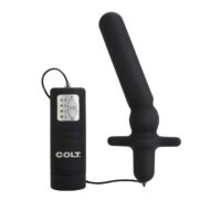Анальный стимулятор Waterproof Power Anal-T с вибрацией черный