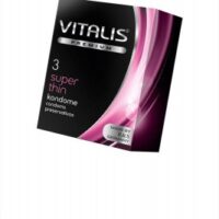 Презервативы "VITALIS" PREMIUM №3 super thin - супер тонкие (ширина 53mm)