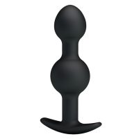 BAILE Анальные шарики Black Pretty Love BI-040034