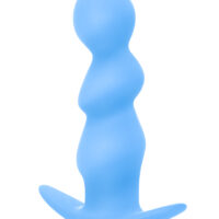 LOLA Анальная пробка с вибрацией Spiral Anal Plug Blue (Батарейки ААА) 5008-02lola