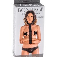 LOLA Ошейник с длинной лентой и наручниками Strap Bondage Kit One Size