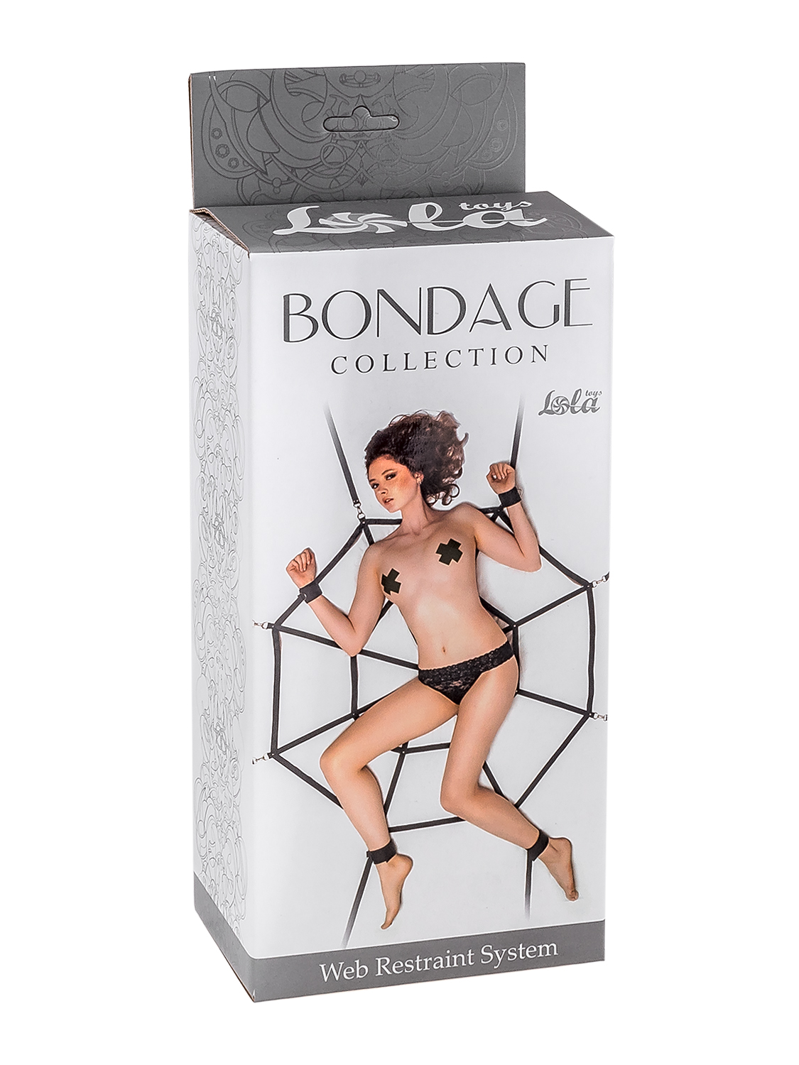 img_6933-1 LOLA Набор для бондажа "Паутина" Web Restraint System Plus Size 1064-02lola