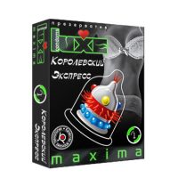 ПРЕЗЕРВАТИВ "LUXE MAXIMA" КОРОЛЕВСКИЙ ЭКСПРЕСС 1 штука